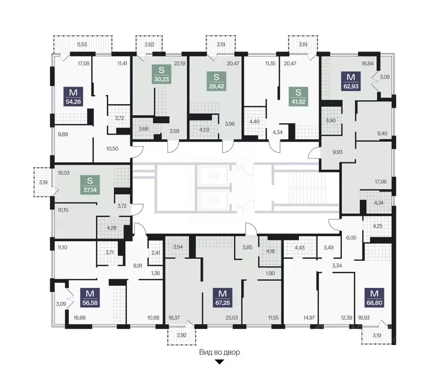 2-к кв. Волгоградская область, Волгоград просп. Имени В.И. Ленина, 59Г ... - Фото 2