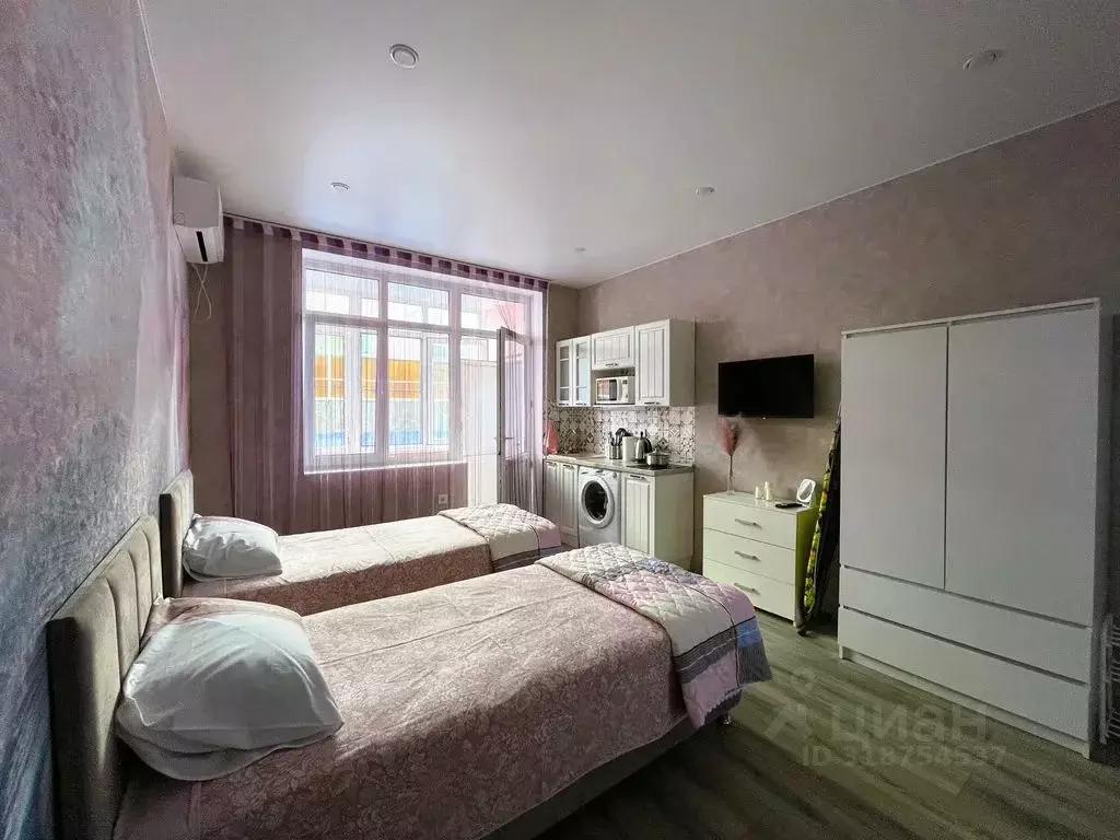 Студия Краснодарский край, Сочи ул. Огородная, 360 (25.0 м) - Фото 1