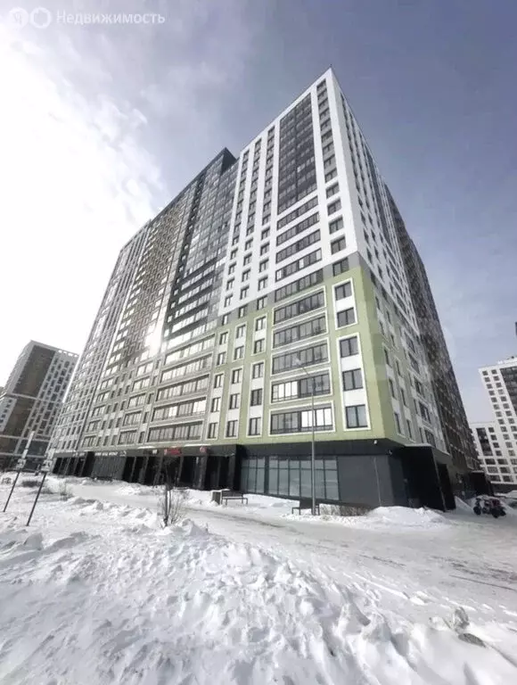 Квартира-студия: Екатеринбург, Хрустальногорская улица, 93 (27.7 м) - Фото 1