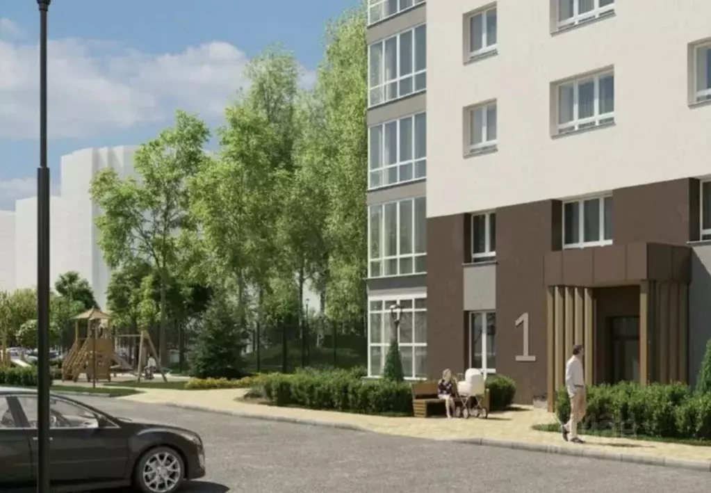 2-к кв. Брянская область, Брянск Степная ул., уч2Б (65.08 м) - Фото 1