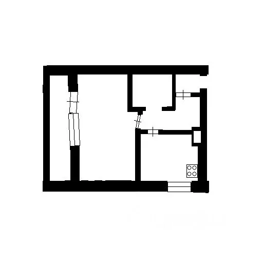 1-к кв. Севастополь ул. Колобова, 21 (32.8 м) - Фото 1