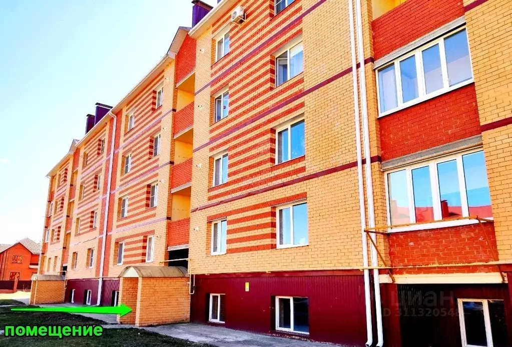 Помещение свободного назначения в Белгородская область, Строитель ... - Фото 0