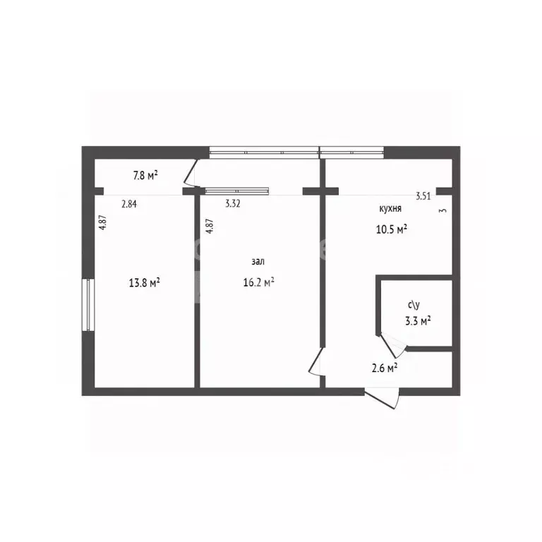 2-к кв. Дагестан, Дербент ул. Гейдара Алиева, 2 (55.0 м) - Фото 2