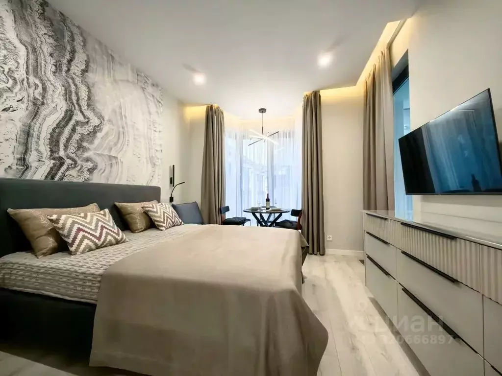 Студия Краснодарский край, Сочи Лучезарная ул., 1/2А (25.0 м) - Фото 1