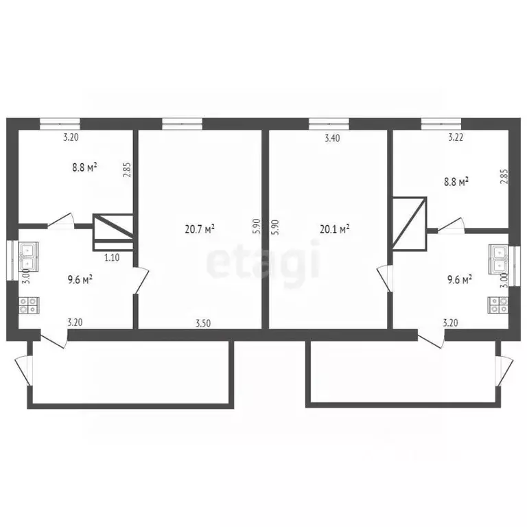 Дом в Тюменская область, Ишимский район, с. Новолокти  (39 м) - Фото 1