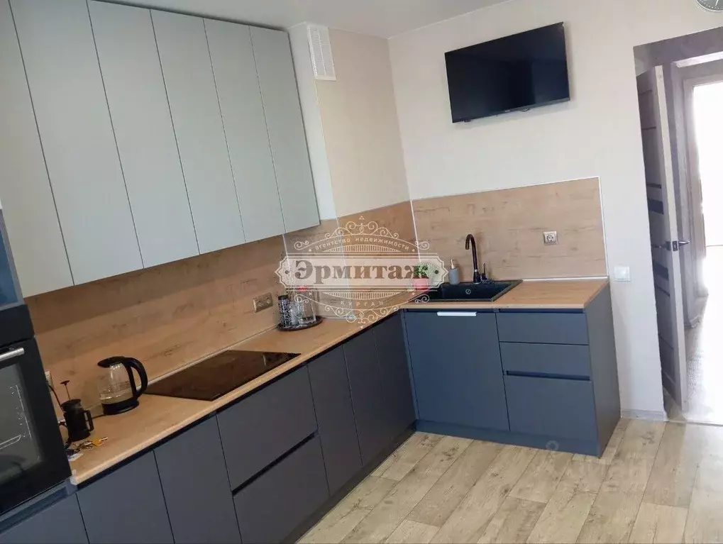 2-к кв. Курганская область, Курган Заозерный жилрайон, 12-й мкр, 25 ... - Фото 2