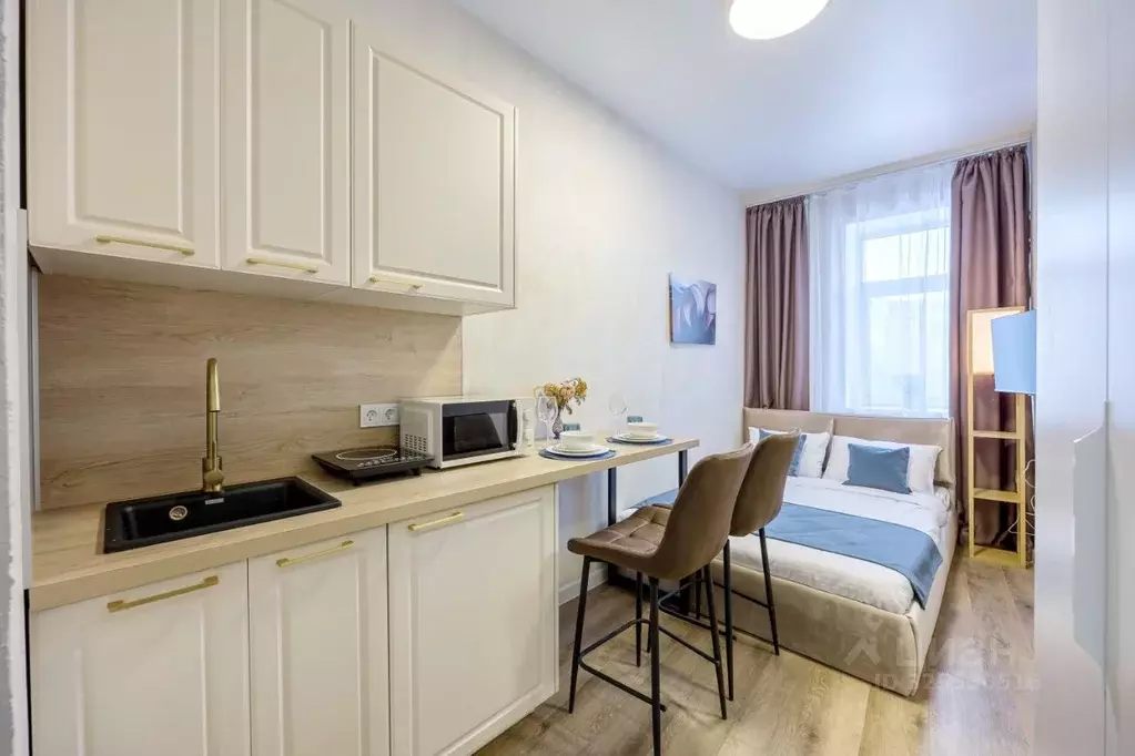 Студия Москва Новая Басманная ул., 35С1 (14.0 м) - Фото 0