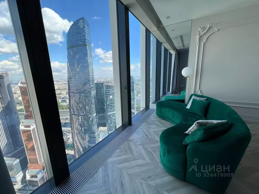 Студия Москва 1-й Красногвардейский проезд, 22с1 (46.0 м) - Фото 1