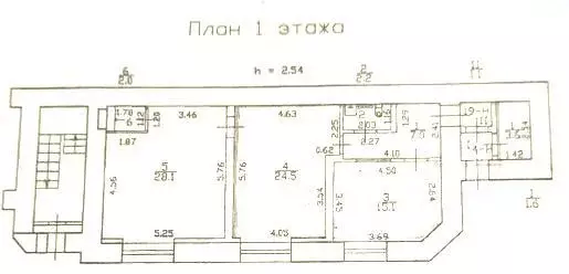 Офис в Санкт-Петербург Английский просп., 21/60А (70 м) - Фото 1