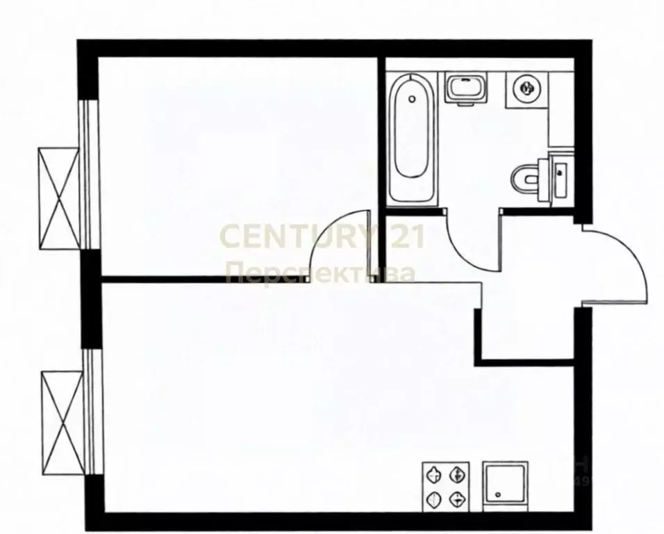 1-к кв. Московская область, Котельники Белая Дача мкр, 30 (32.0 м) - Фото 2