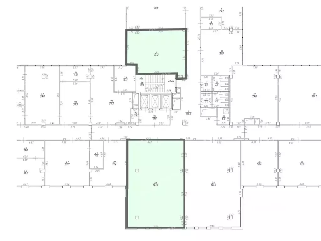 Офис в Санкт-Петербург Большой Сампсониевский просп., 28к2 (218 м) - Фото 2