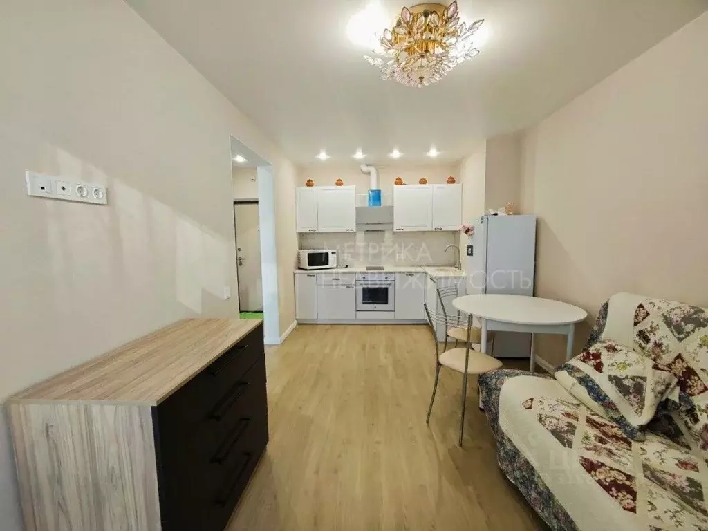 1-к кв. Тюменская область, Тюмень ул. Анатолия Клиндюка, 2 (34.4 м) - Фото 0