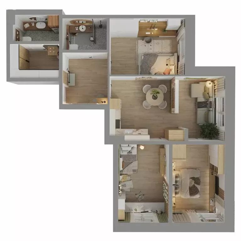 4-комнатная квартира: Иркутск, Култукская улица, 16 (87.5 м) - Фото 2