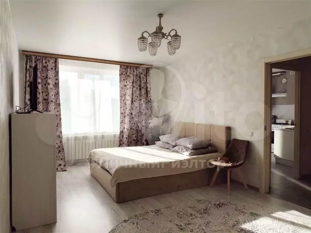 1-к. квартира, 45,6 м, 5/5 эт. - Фото 1
