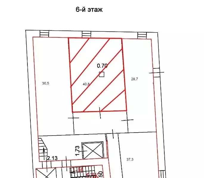 Офис (40.8 м) - Фото 1