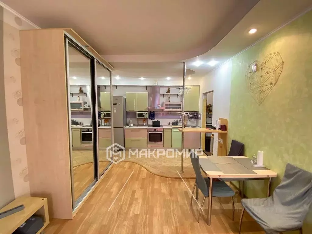 1-к кв. Ханты-Мансийский АО, Сургут Университетская ул., 21 (45.2 м) - Фото 2