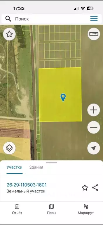 Участок в Ставропольский край, Предгорный муниципальный округ, ... - Фото 1