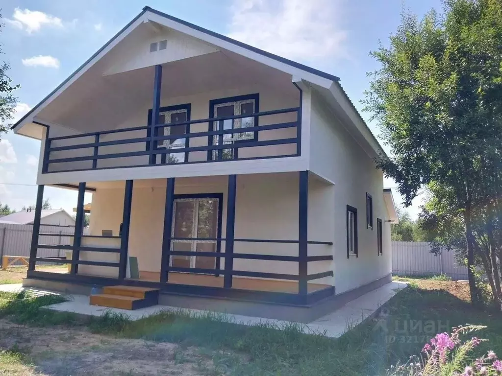 Дом в Калужская область, Боровский район, Совьяки с/пос, д. Рязанцево ... - Фото 1