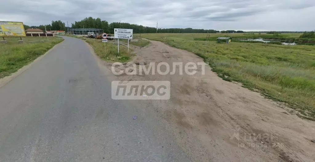 Участок в Омская область, Омский район, с. Усть-Заостровка, Удачный кп ... - Фото 0