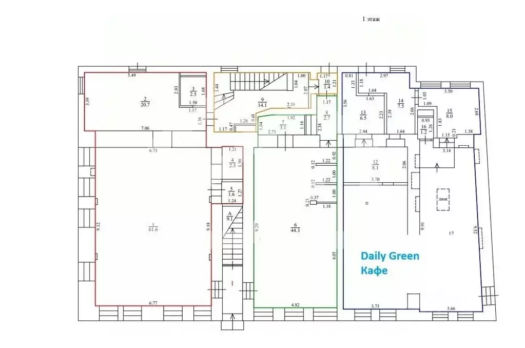 Помещение свободного назначения в Москва Руновский пер., 5С1 (117 м) - Фото 2