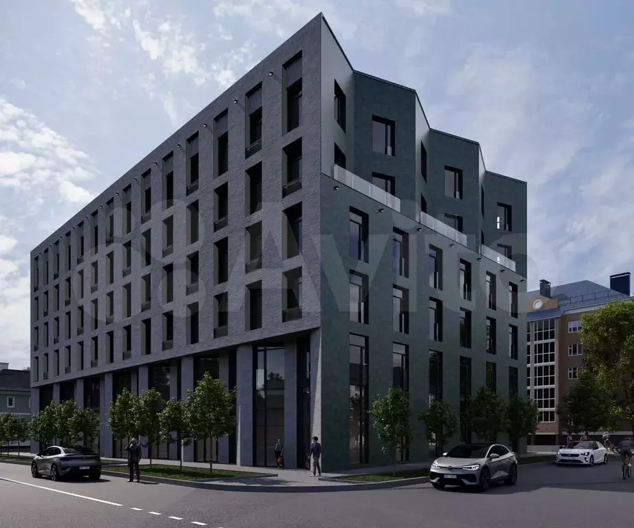 2-к. квартира, 48,7 м, 2/6 эт. - Фото 1