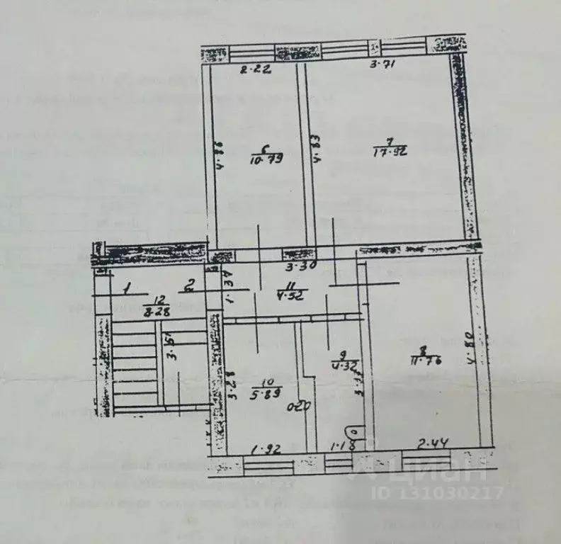 3-к кв. Нижегородская область, Кстово Театральная ул., 13 (55.2 м) - Фото 2