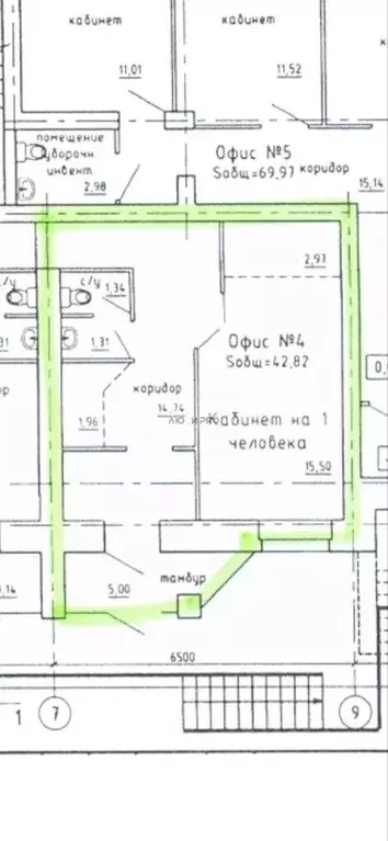 Помещение свободного назначения в Кировская область, Киров Гороховская ... - Фото 2