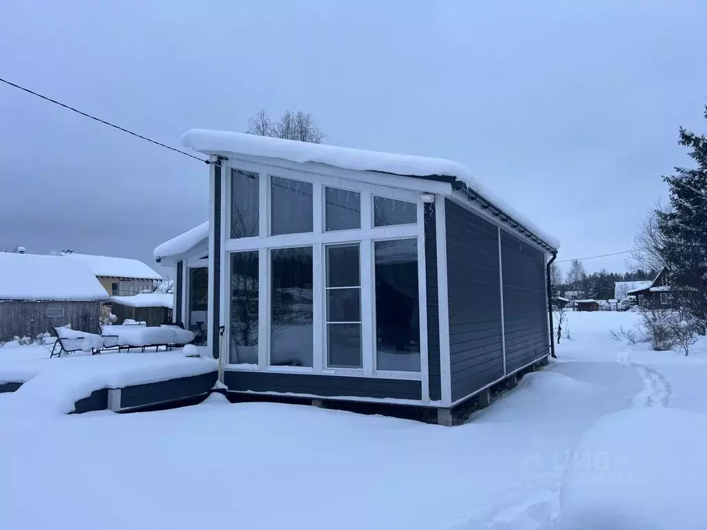 Дом в Карелия, Прионежский район, Шуйское с/пос, Щит СТ 119 (63 м) - Фото 2