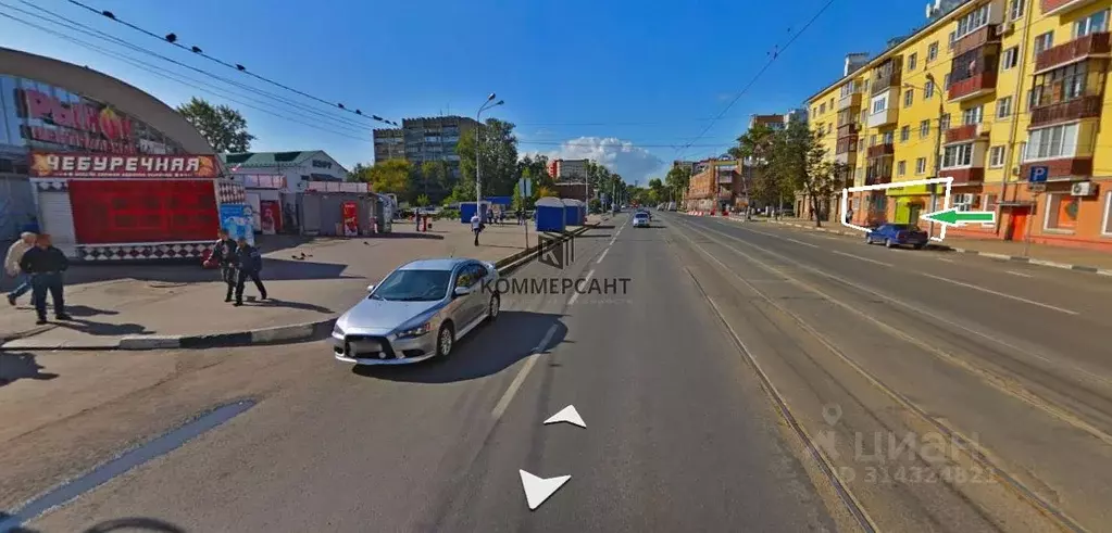 Торговая площадь в Нижегородская область, Нижний Новгород ул. Чкалова, ... - Фото 1