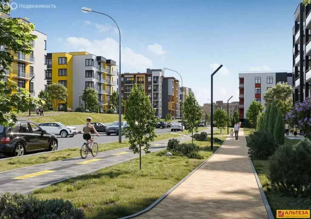 1-комнатная квартира: Светлогорск, Ольховая улица, 32к7 (51.42 м) - Фото 2