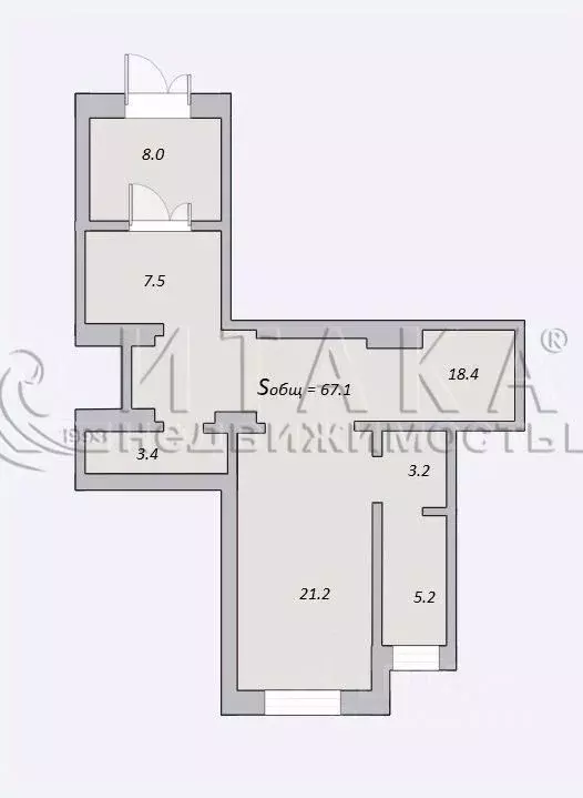 Помещение свободного назначения в Санкт-Петербург пос. Парголово, ул. ... - Фото 1