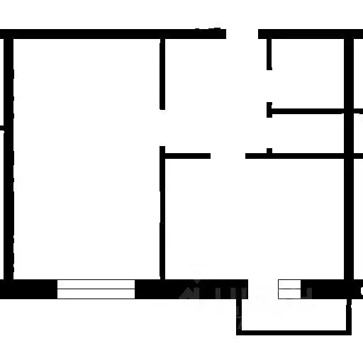 1-к кв. Нижегородская область, Нижний Новгород ул. Дунаева, 10 (49.0 ... - Фото 2