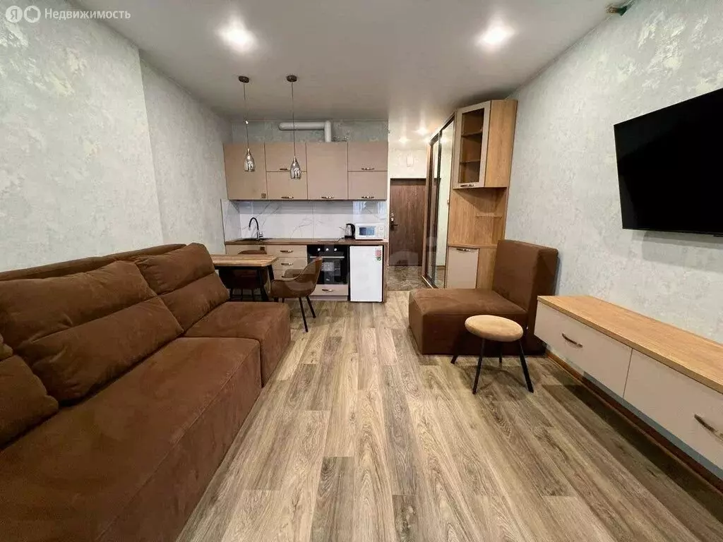 Квартира-студия: Алушта, Западная улица, 4к3 (30.8 м) - Фото 1