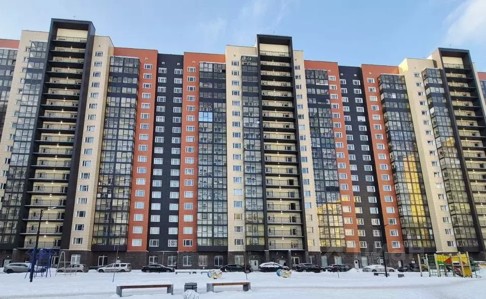 2-к кв. Ленинградская область, Мурино Всеволожский район, ул. Шувалова ... - Фото 1