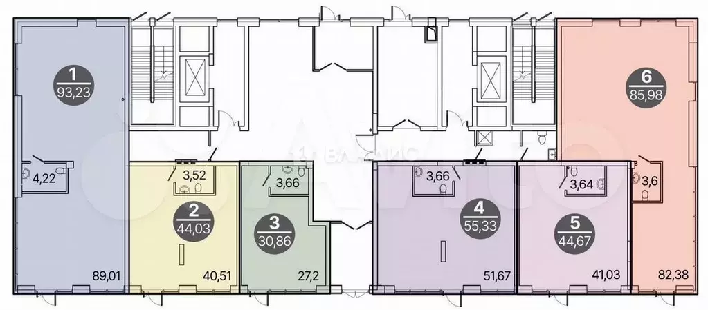 Продам помещение свободного назначения, 44.03 м - Фото 0