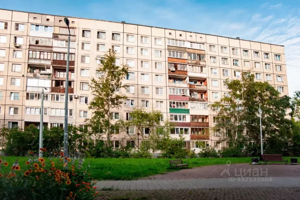 3-к кв. Санкт-Петербург ул. Ярослава Гашека, 4К3 (60.0 м) - Фото 2