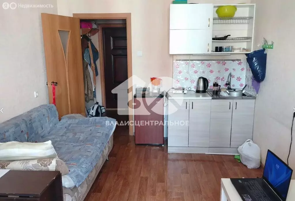 Квартира-студия: Новосибирск, улица Петухова, 101/1 (20 м) - Фото 0