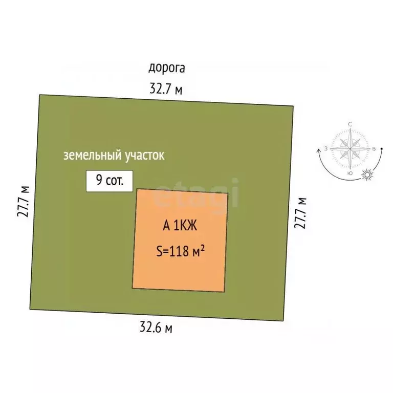 Дом в Тюменская область, Тюмень ул. Родных Людей (118 м) - Фото 2