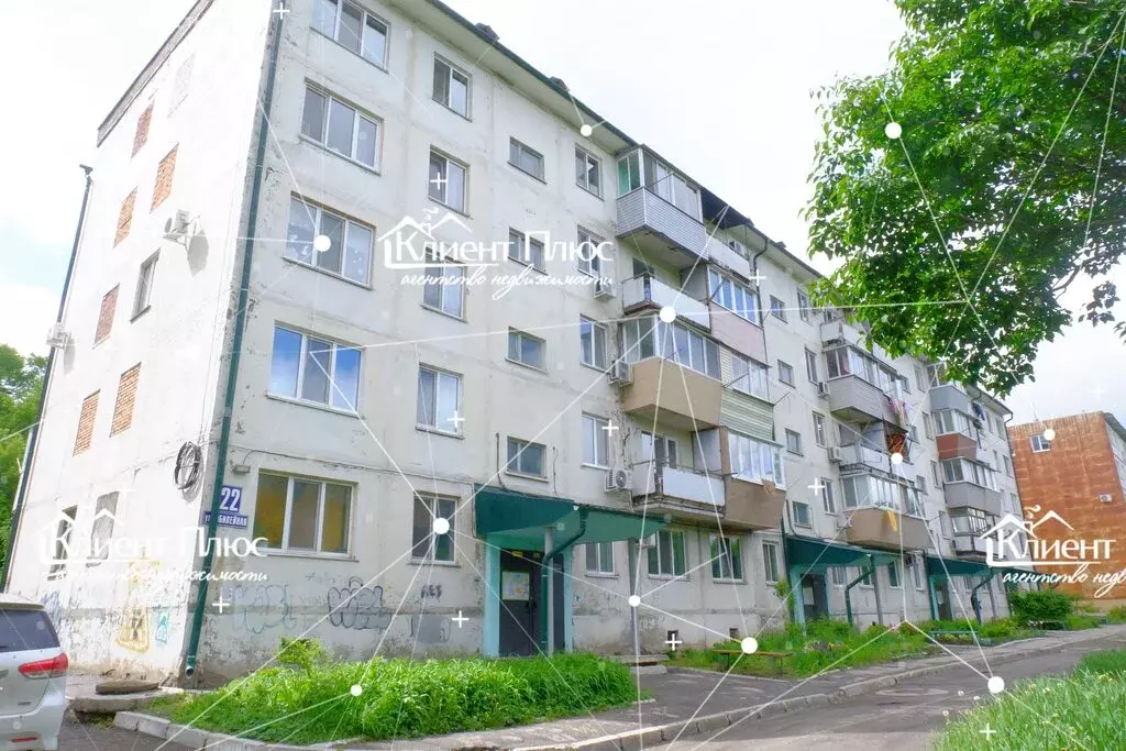 2-комнатная квартира: Спасск-Дальний, Юбилейная улица, 22 (44 м) - Фото 2