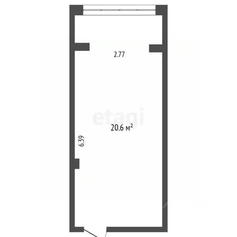 Студия Ростовская область, Ростов-на-Дону ул. Доватора, 235 (22.0 м) - Фото 2