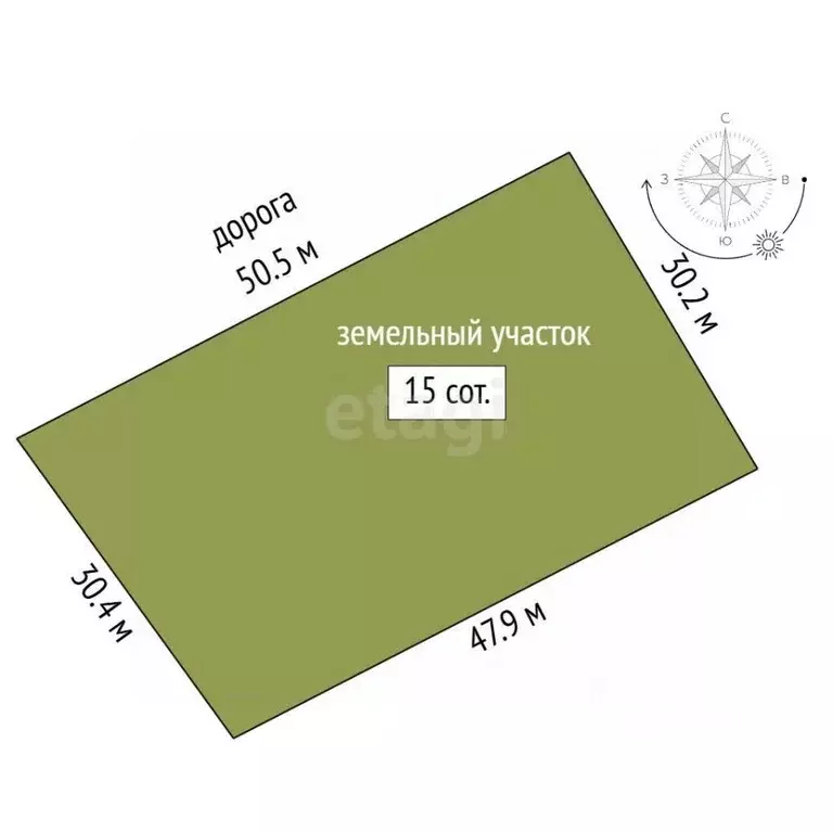 Участок в Вологодская область, Белозерский муниципальный округ, д. ... - Фото 2