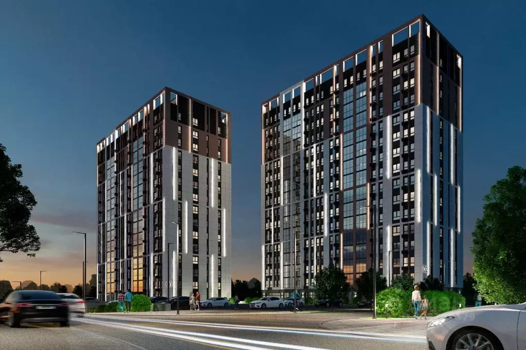 2-к кв. Смоленская область, Смоленск ул. 2-я Киевская, 20Ак1 (76.5 м) - Фото 2