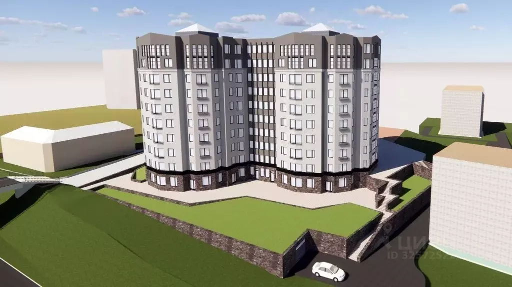 Студия Ленинградская область, Выборг ул. 2-я Южная, 4 (33.15 м) - Фото 2