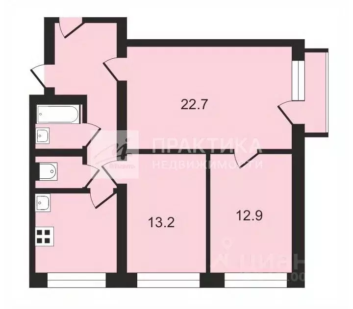 3-к кв. Москва ш. Энтузиастов, 70 (70.3 м) - Фото 1