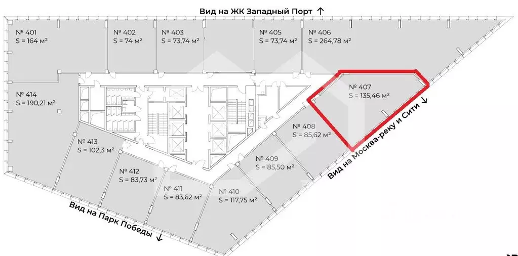 Офис в Москва ул. Заречная, 2/1 (135 м) - Фото 1