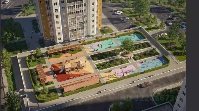 Студия Тверская область, Тверь ул. Коминтерна, 91 (33.35 м) - Фото 1