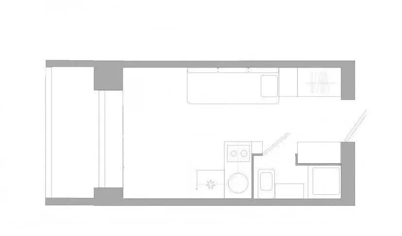 Квартира-студия: Казань, улица Мамадышский Тракт, 36 (11.4 м) - Фото 1