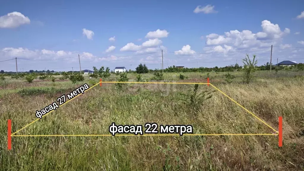 Участок в Краснодарский край, Анапа муниципальный округ, с. Юровка  ... - Фото 0