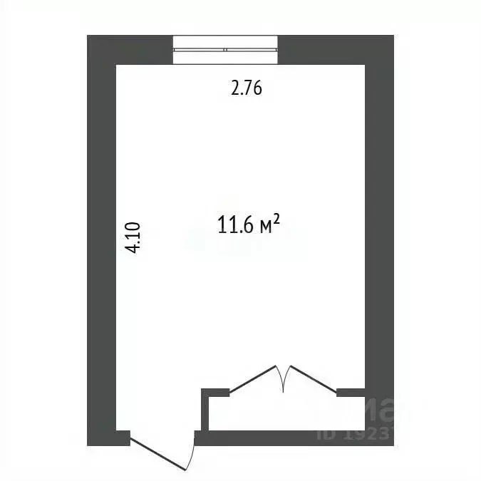 Комната Карелия, Петрозаводск Краснофлотская ул., 7 (12.5 м) - Фото 1