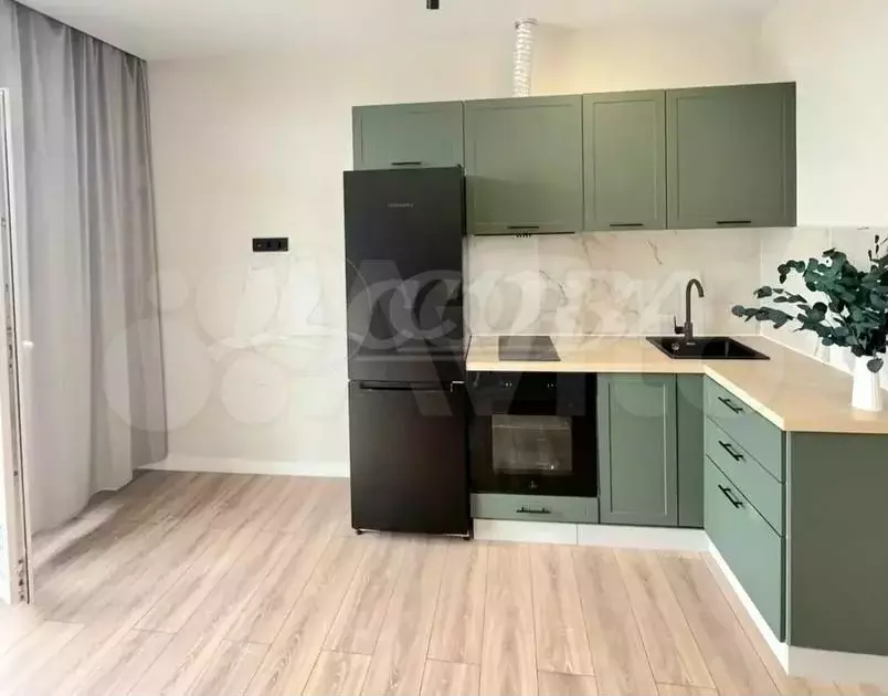 Квартира-студия, 25,3 м, 3/9 эт. - Фото 1